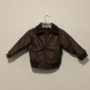 🌠Baby Gap Leather jacket
